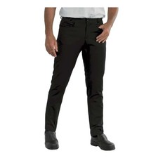 Pantalone Cuoco Yale Slim Fit Nero in Misto Cotone - Isacco - Pizzaiolo