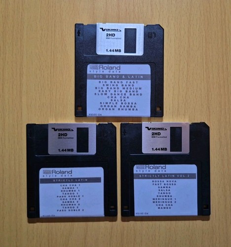 Collezione stili floppy disk