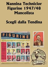 Nannina Technicolor 1947/48 Mancolista Scegli dall'elenco Menu a tendina