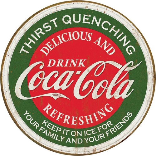 Tin signs coca cola delicious - coca,