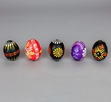 Uova vere Pasqua decorate -