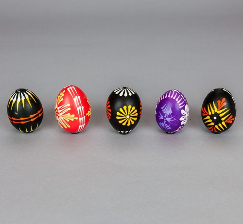 Uova vere pasqua decorate - uova,