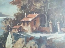 AMLETO COLUCCI, dipinto ad