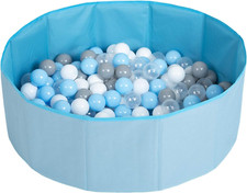 Piscina Pieghevole per Cani Con Palline, Vasca Da Bagno Asciutta per Animali, Ri