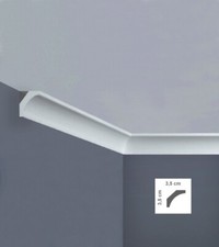 CORNICE IN POLISTIROLO SOFFITTO POLISTIRENE ESTRUSO BOVELACCI I 705 ASTA 2 METRI