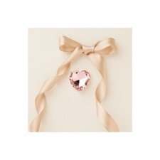 Calamita strass cuore oro ø
