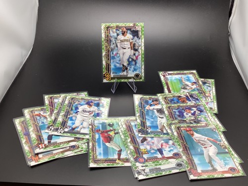 2025 topps mlb - topps, green