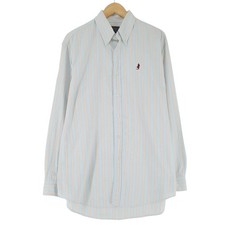Camicia Vintage Marlboro Classics Uomo A Strisce In Cotone Oa5 Taglia XL
