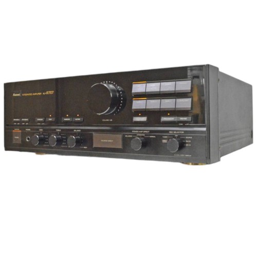 Amplificatore integrato nero
