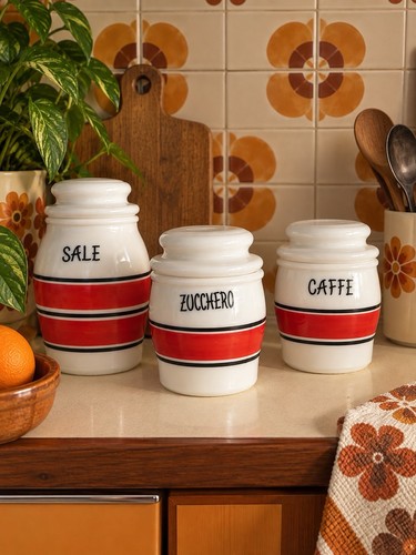 Set barattoli ceramica - barattoli,