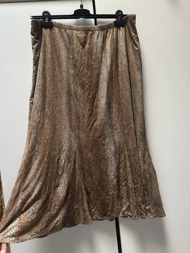 Gonna vintage leopardato - , xl