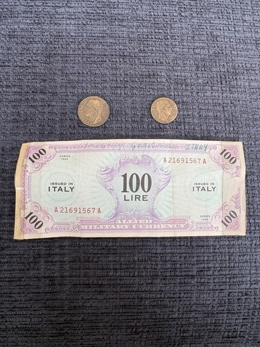 Moneta italiana 100 lire - , 1943