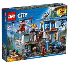 LEGO CITY POLIZIA QUARTIER GENERALE IN MONTAGNA NOVITà NATALE 2018 LAST CHANCE