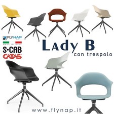 Scab design sedia girevole - scab,