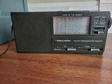 Radio AM/FM/SW realistica DX-360 voce del mondo sintonizzazione digitale 6 bande