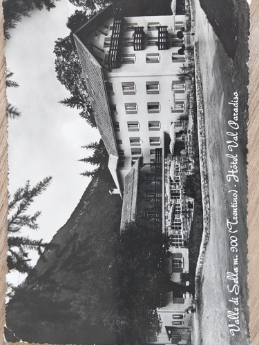 Cartolina antica valle - cartolina,