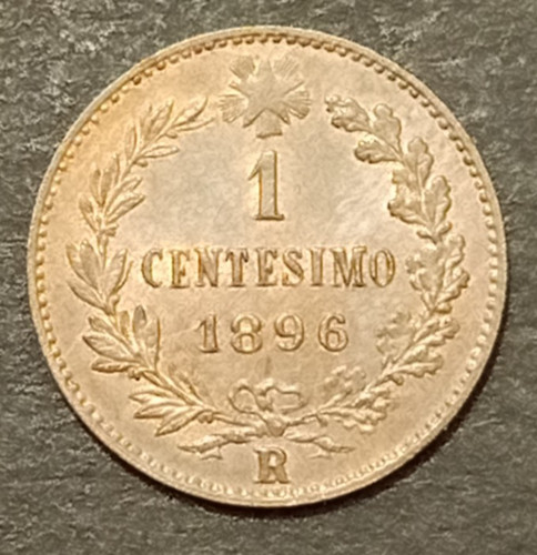 Centesimo lire valore 1896 - lire,