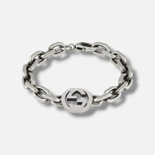 Gucci Bracciale Uomo Argento