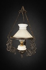 Lampadario Liberty a Olio