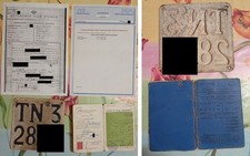 Targa libretto originale TN