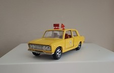 Mebetoys Fiat 124 TAXI Milano Giallo Scala 1/43 Originale