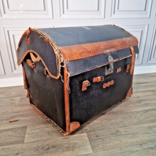 Antico baule da viaggio baule