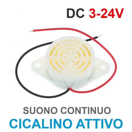 Cicalino buzzer attivo suono - buzzer, a