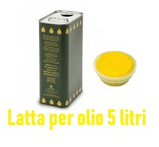 ☑️ 5 LATTA LATTINA BIDONE