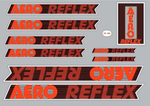 Set decalcomanie aero reflex - aero,
