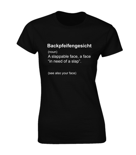 Shirt donna backpfe fack - backpfe,