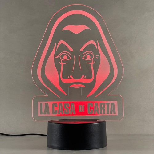 Lampada casa carta - casa, di