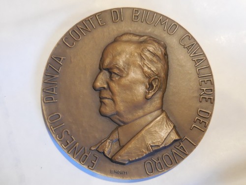 Medaglia ernesto panza conte - ernesto,