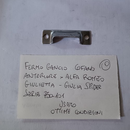 Fermo gancio cofano anteriore - gancio,