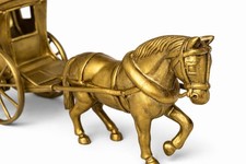 Modellino carrozza con cavallo - con,
