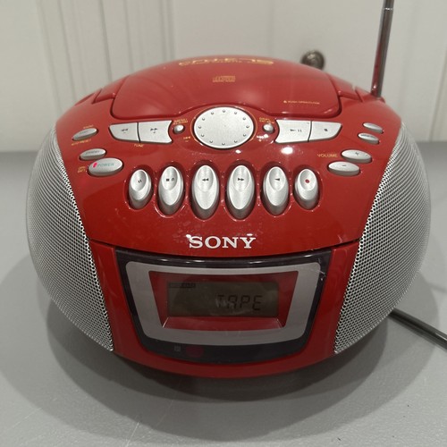 Sony cfd e75 rosso portatile - rosso,