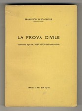 La prova civile. Commento agli artt. 2697 a 2739 del Codice Civile.
