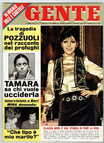 Gente 1970 claudia - gente, 1970/11=claudia
