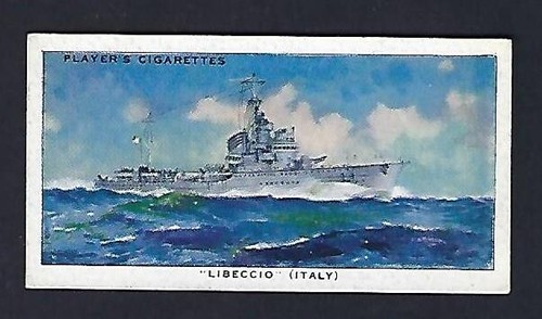 1939 trade card navi celebrate - trade,