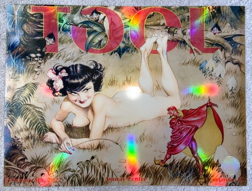 Tool poster orlando tour paura - tool,