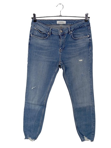 Zara woman jeans vita alta - a,