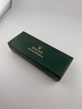 ROLEX scatola orologio verde vintage per servizio