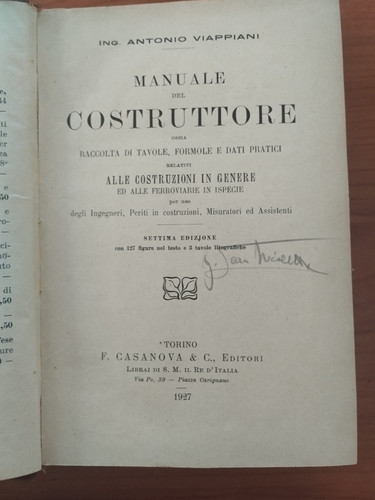 Manuale del costruttore alle - costruttore,