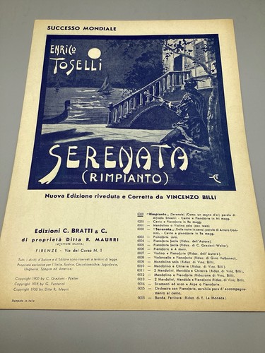 Serenata rimpianto spartito - rimpianto,