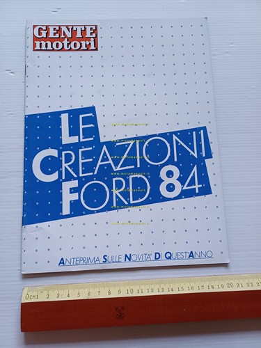 Ford tutti modelli - , 1984