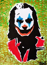 Dr. LOVE JOKER Batman Harley Quinn Mario Schifano Keith Haring Banksy Rotella