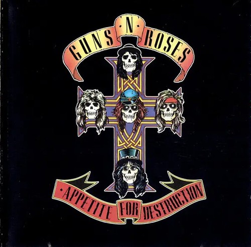 Guns roses appetite for - n,