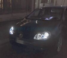FARI VOLKSWAGEN GOLF 5 ANGEL EYES A LED 6500K DAL 2003 AL 2008 NERI  ++ MOTORINI