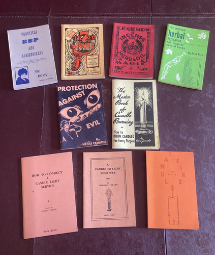 Vtg lot occult esp - *lot,