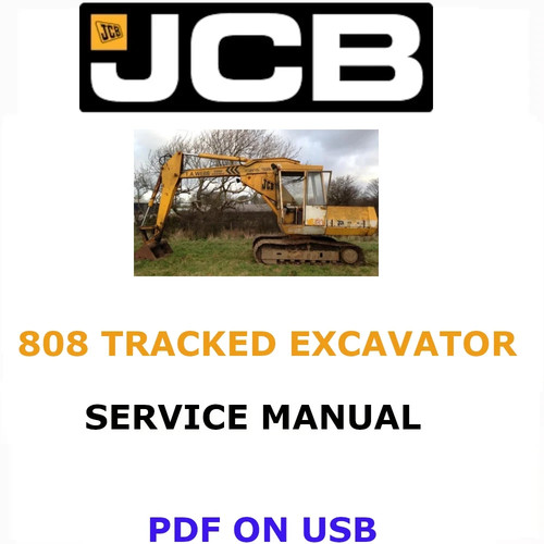 Jcb 808 escavatore cingolato - 808,
