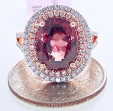 Favoloso 14K Oro Rosa 10.06CT